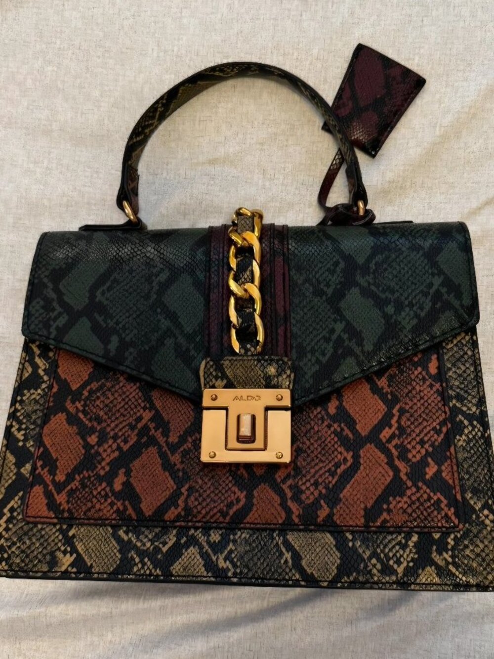 ALDO Snake Print Purse